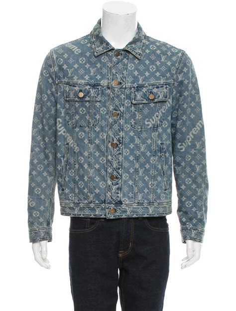 louis denim jacket replica|louis vuitton jacquard jacket.